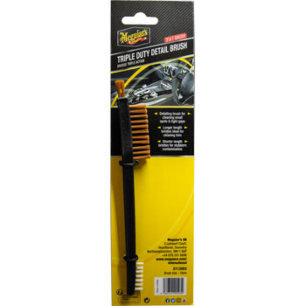 Meguiar's Triple Duty Detail Brush