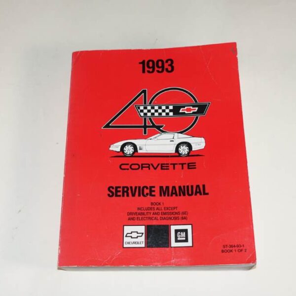 1993 Corvette Service Manual