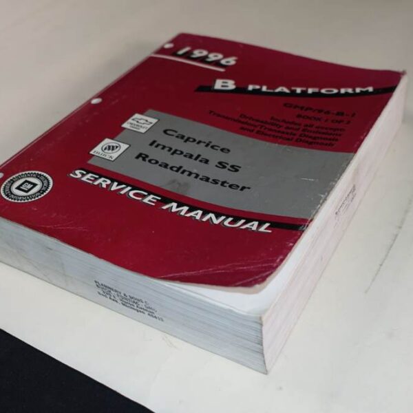 1996 Chevrolet Caprice Service Manual Band 2