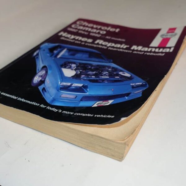 Chevrolet Camaro 1982 - 1992 Repair Manual