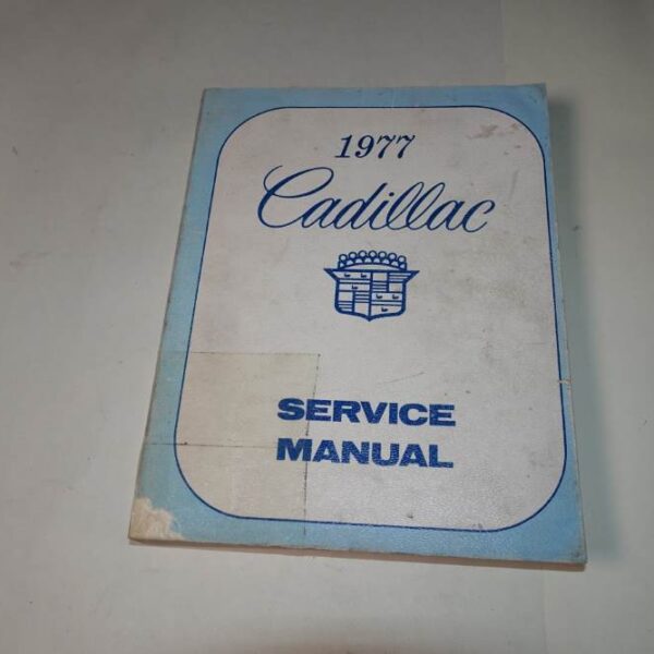 1977 Cadillac Service Manual