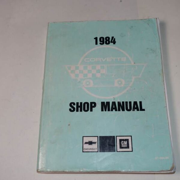 1984 Corvette Shop Manual