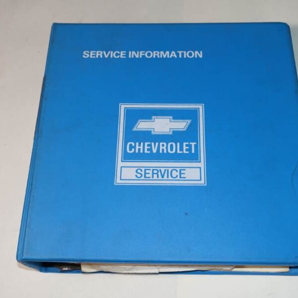 1984 Chevrolet Corvette Service Manual