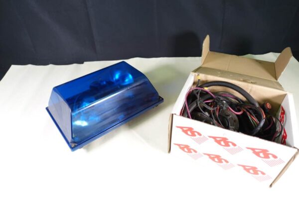 Policecar Set 12Volt Blaulicht